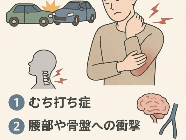 交通事故後の手足のしびれ原因と対応