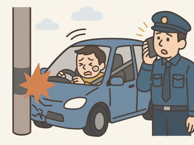 自損事故（単独事故）とは？