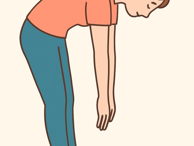 【前屈や屈み動作には注意！】朝起きてすぐの運動は要注意です