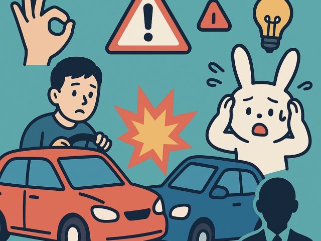 【交通事故の被害者がやってはいけない5つの行動】