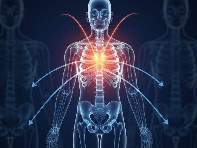 腰や股関節は胸郭が関係？