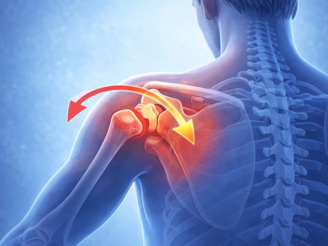 肩が回らない原因は関節のズレ