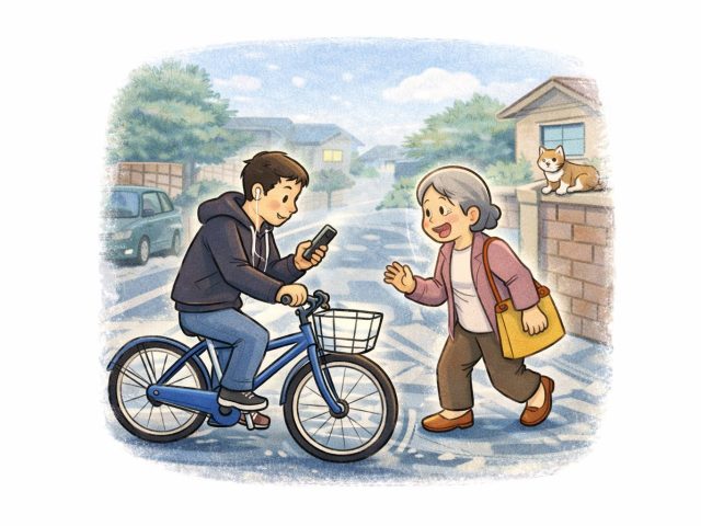 自転車・歩行者の交通事故にご注意を|町田・鶴川・八王子・本厚木