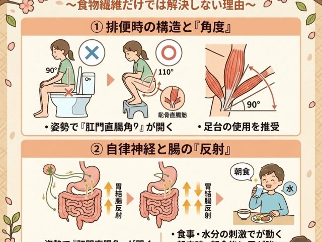 便秘アプローチの本質〜食物繊維だけでは難しい理由〜