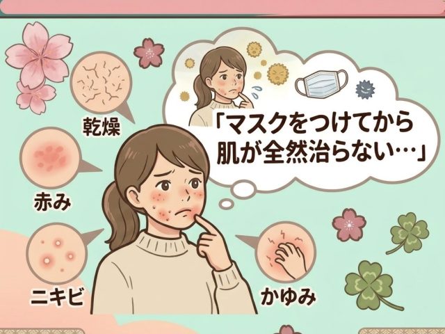 マスクによる肌荒れでお悩みの方へ