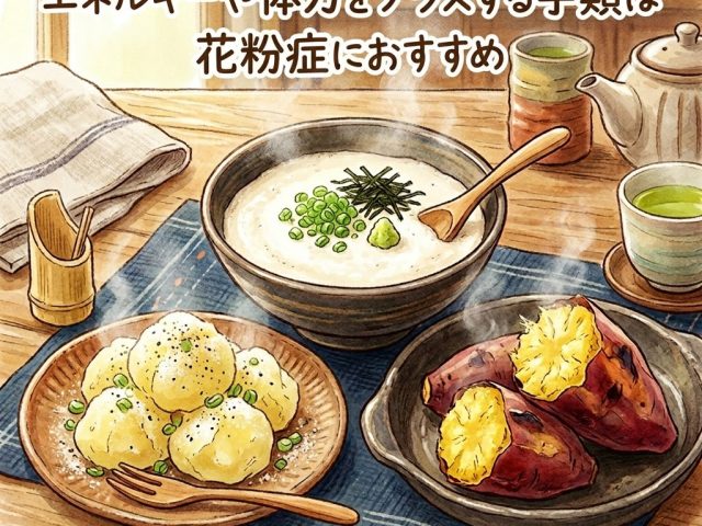 花粉症対策は“体の内側”から